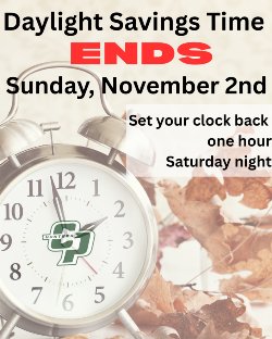 Daylight Savings Time Ends for 2025